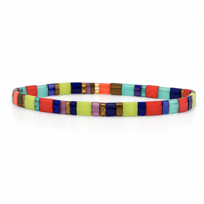 Tile Bead Bracelets